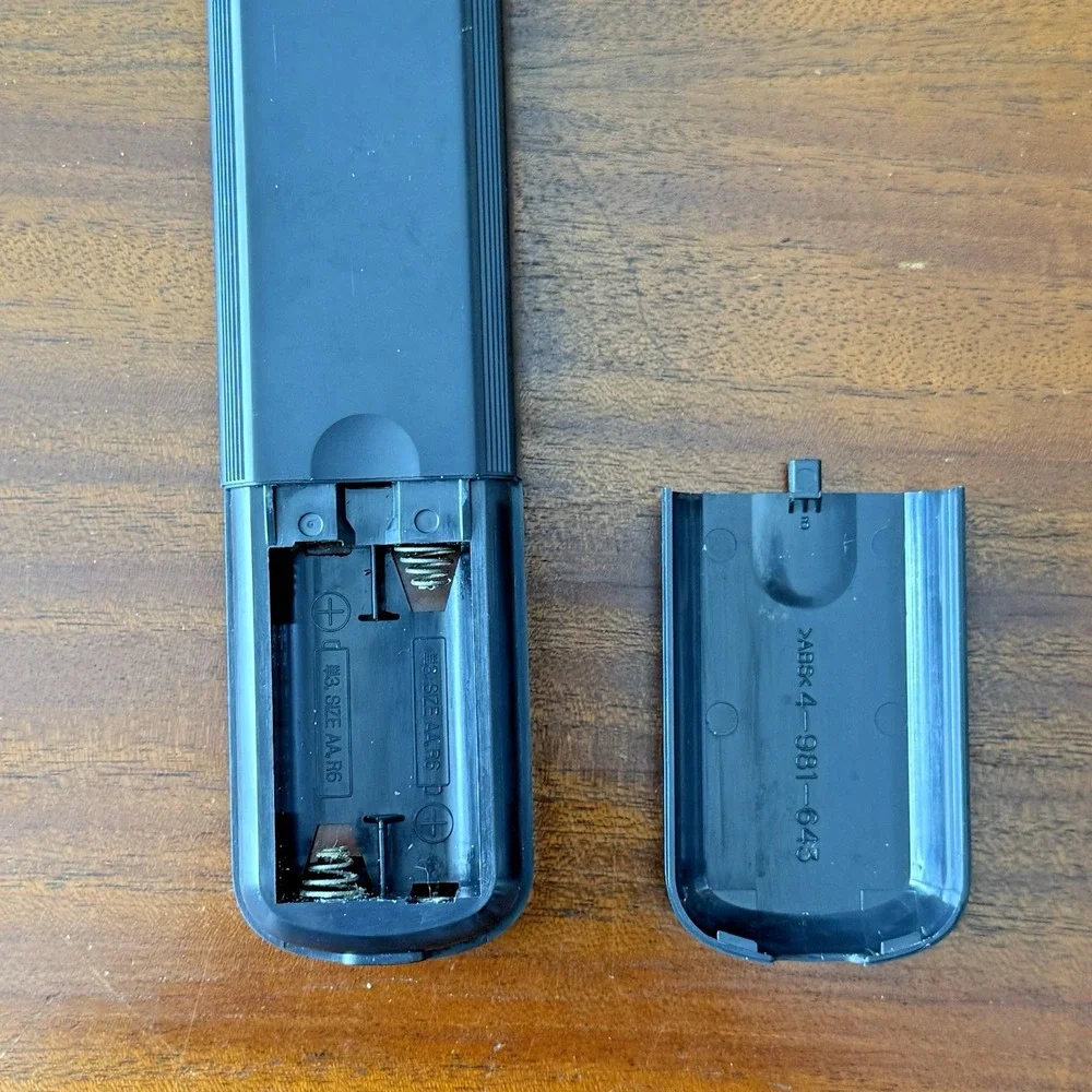 Genuine SONY Receiver Remote RM-U263 A/V Remote Control Replacement OEM Black